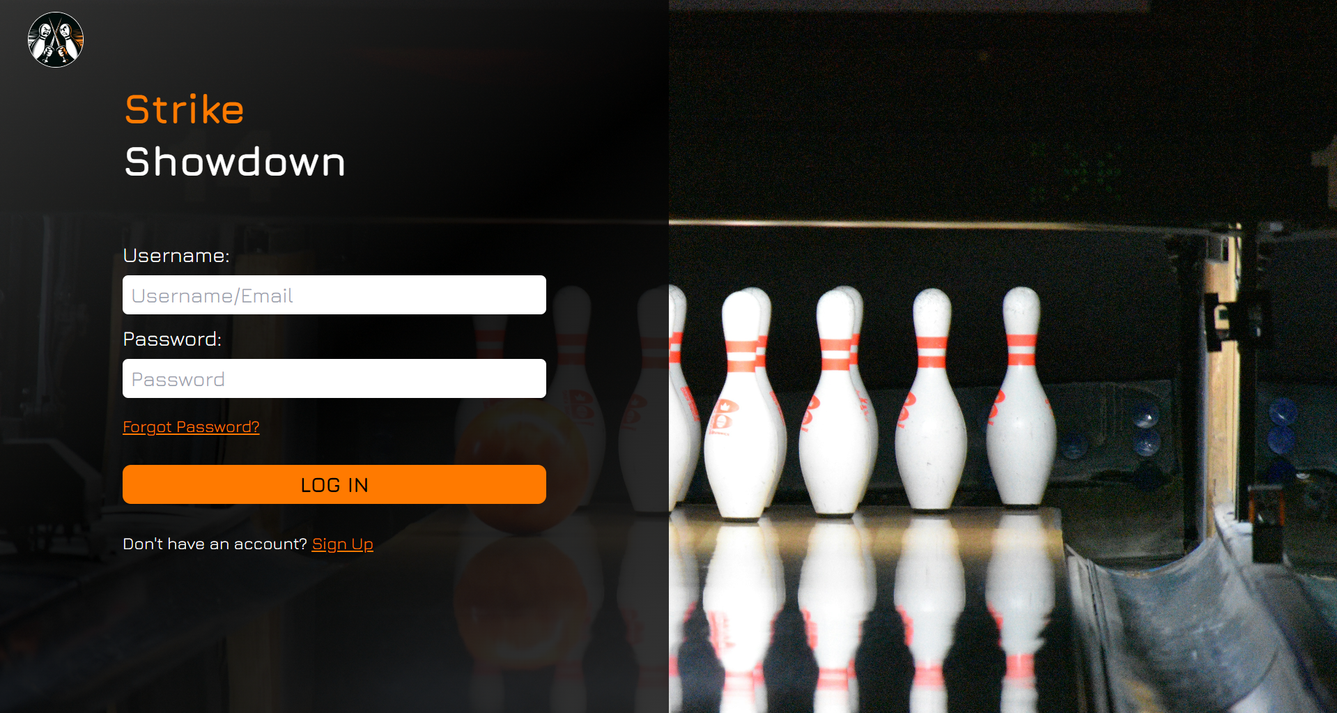 Strike Showdown Home Page Picture